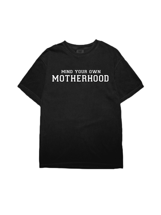 Mind your Motherhood-Adult Distressed Black