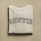 Varsity Auntie-Crewneck Sweatshirt